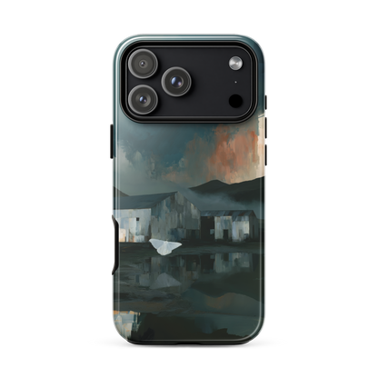 'Evening Flight' iPhone 18 Pro Max tough phone case - protective glossy case NZ Australia