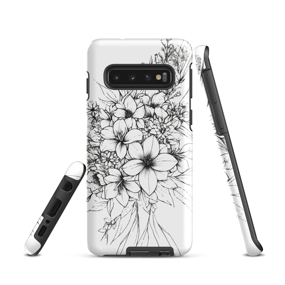 'Silhouette' Samsung Galaxy S10 tough phone case - protective glossy case NZ Australia