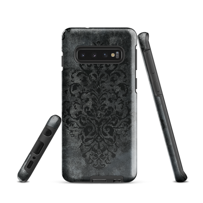 'Damask' Samsung Galaxy S10 tough phone case - protective glossy case NZ Australia