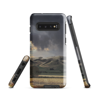 'Te Hauke' Samsung Galaxy S10 tough phone case - protective glossy case NZ Australia