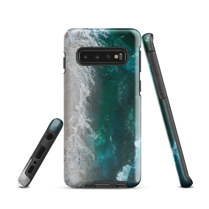 'Ocean View' Samsung Galaxy S10 tough phone case - protective glossy case NZ Australia
