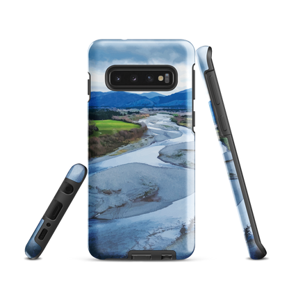 'Waiohine' Samsung Galaxy S10 tough phone case - protective glossy case NZ Australia