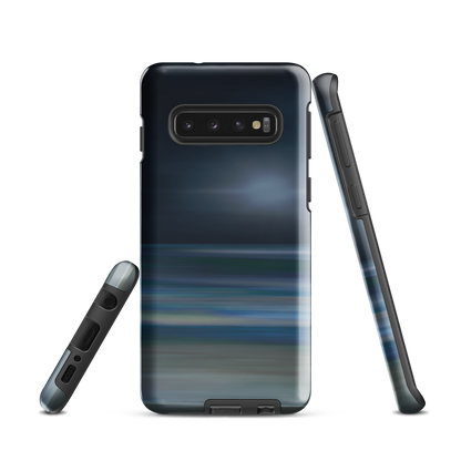 'Dark Sky Breaking' Samsung Galaxy S10 tough phone case - protective glossy case NZ Australia