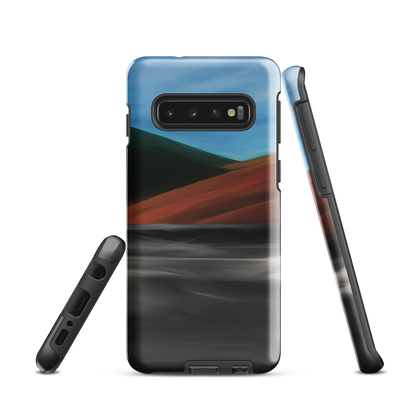'Heat Wave' Samsung Galaxy S10 tough phone case - protective glossy case NZ Australia