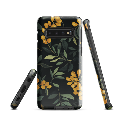 'NZ Kowhai' Samsung Galaxy S10 tough phone case - protective glossy case NZ Australia