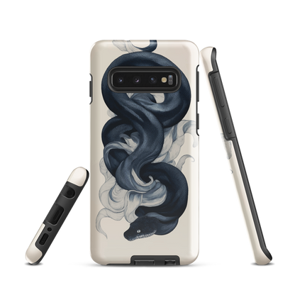 'Midnight Python' Samsung Galaxy S10 tough phone case - protective glossy case NZ Australia