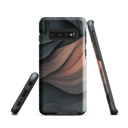 'Velvet Dusk' Samsung Galaxy S10 tough phone case - protective glossy case NZ Australia