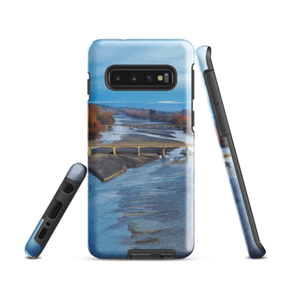 'Ruahine' Samsung Galaxy S10 tough phone case - protective glossy case NZ Australia