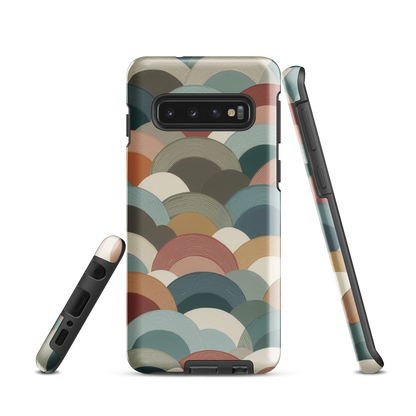 'Warm Horizons' Samsung Galaxy S10 tough phone case - protective glossy case NZ Australia