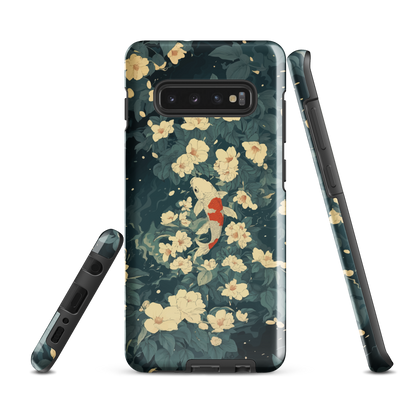 'Koi' Samsung Galaxy S10 Plus tough phone case - protective glossy case NZ Australia