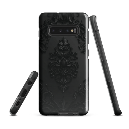 'Obsidian' Samsung Galaxy S10 Plus tough phone case - protective glossy case NZ Australia