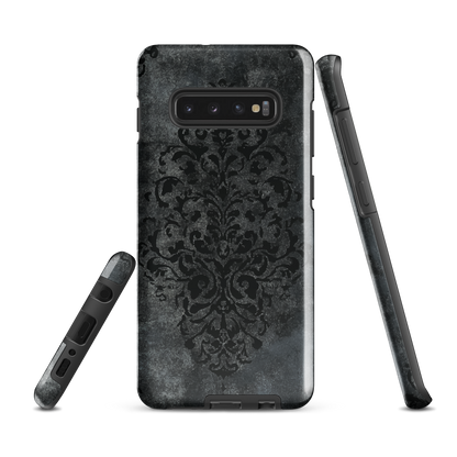'Damask' Samsung Galaxy S10 Plus tough phone case - protective glossy case NZ Australia