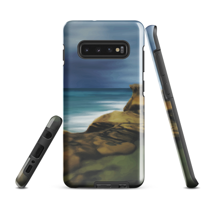 'Castle Point' Samsung Galaxy S10 Plus tough phone case - protective glossy case NZ Australia