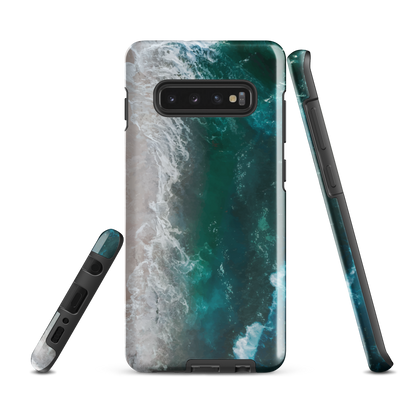 'Ocean View' Samsung Galaxy S10 Plus tough phone case - protective glossy case NZ Australia