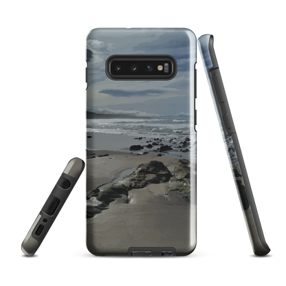 'Quick Sand' Samsung Galaxy S10 Plus tough phone case - protective glossy case NZ Australia