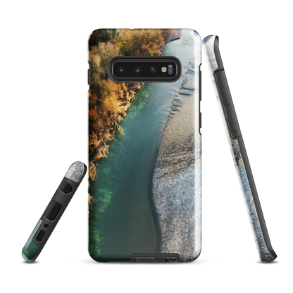'Waters Edge' Samsung Galaxy S10 Plus tough phone case - protective glossy case NZ Australia
