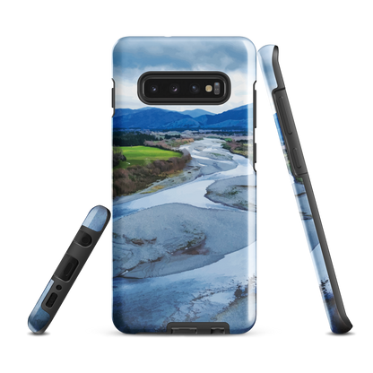 'Waiohine' Samsung Galaxy S10 Plus tough phone case - protective glossy case NZ Australia