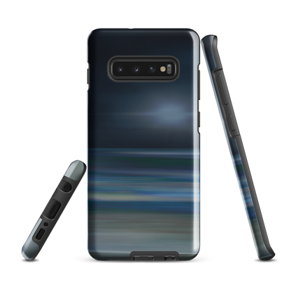 'Dark Sky Breaking' Samsung Galaxy S10 Plus tough phone case - protective glossy case NZ Australia