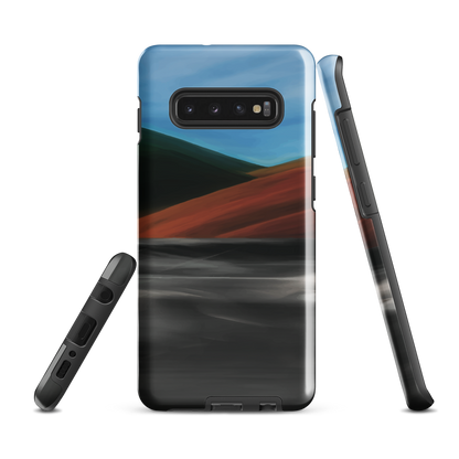 'Heat Wave' Samsung Galaxy S10 Plus tough phone case - protective glossy case NZ Australia