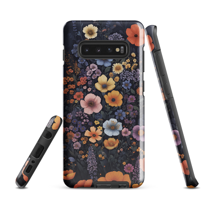 'Wildflowers' Samsung Galaxy S10 Plus tough phone case - protective glossy case NZ Australia