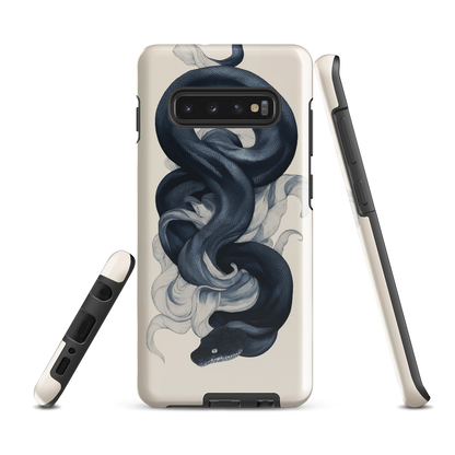 'Midnight Python' Samsung Galaxy S10 Plus tough phone case - protective glossy case NZ Australia