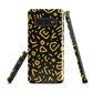Retro scribbles phone case | Bold retro design NZ