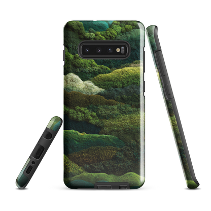 'Forest Layers' Samsung Galaxy S10 Plus tough phone case - protective glossy case NZ Australia