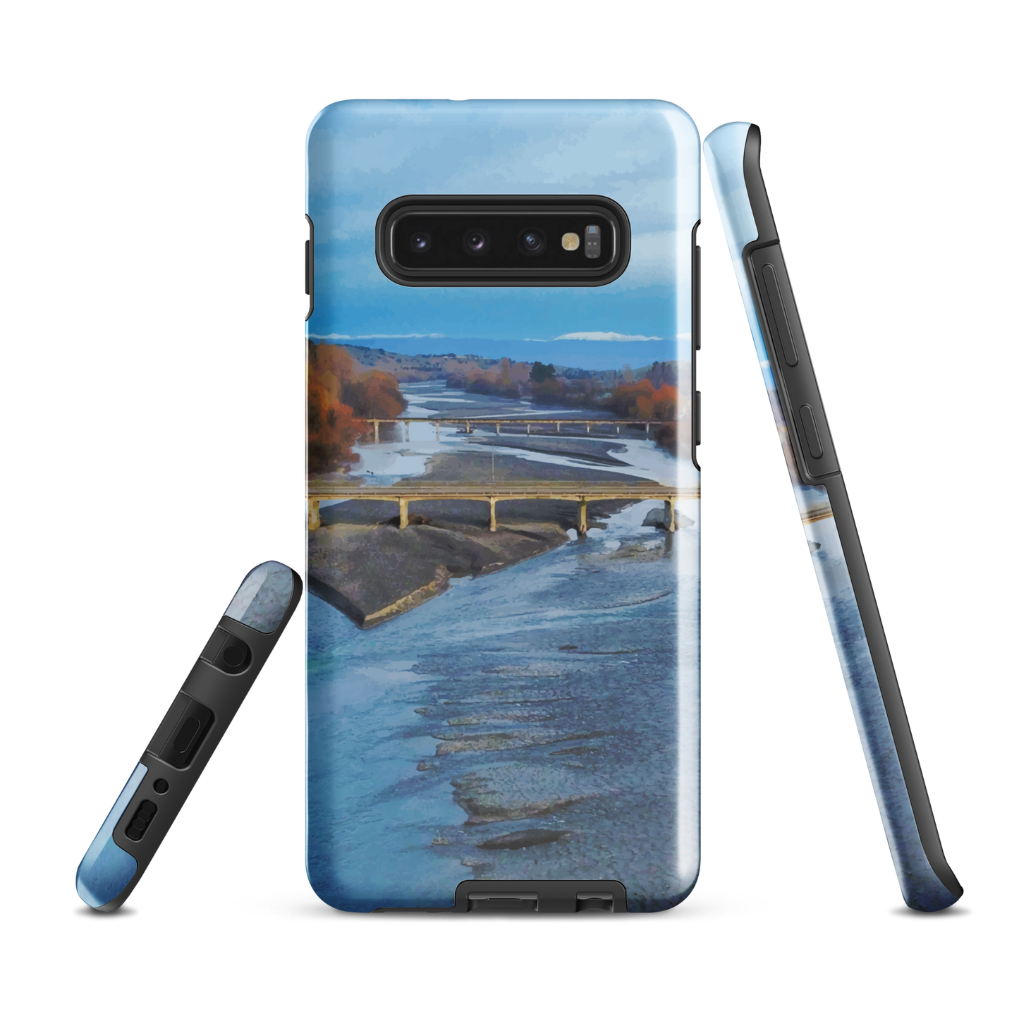 'Ruahine' Samsung Galaxy S10 Plus tough phone case - protective glossy case NZ Australia