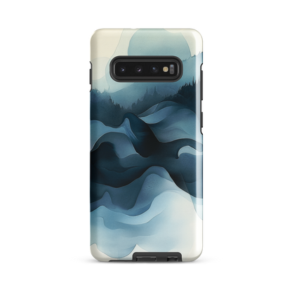 'Still Valleys' Samsung Galaxy S10 Plus tough phone case - protective glossy case NZ Australia