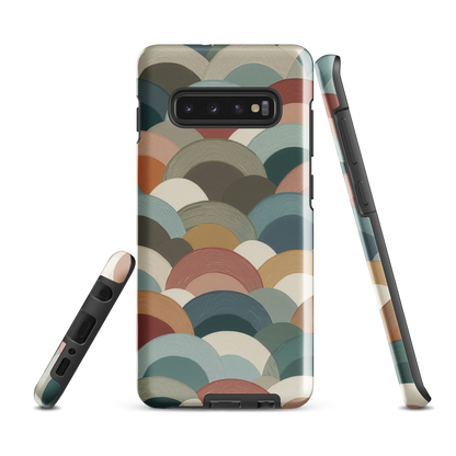 'Warm Horizons' Samsung Galaxy S10 Plus tough phone case - protective glossy case NZ Australia
