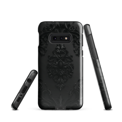 'Obsidian' Samsung Galaxy S10e tough phone case - protective glossy case NZ Australia
