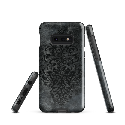 'Damask' Samsung Galaxy S10e tough phone case - protective glossy case NZ Australia