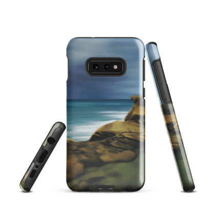 'Castle Point' Samsung Galaxy S10e tough phone case - protective glossy case NZ Australia