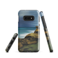 Castlepoint coastal phone case with cliffs, ocean and sky. New Zealand landscape art by designer Ben Hart.