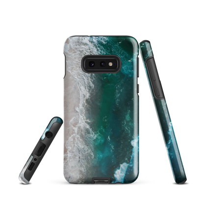 'Ocean View' Samsung Galaxy S10e tough phone case - protective glossy case NZ Australia