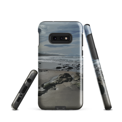 'Quick Sand' Samsung Galaxy S10e tough phone case - protective glossy case NZ Australia