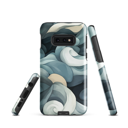 'Ebb and Flow' Samsung Galaxy S10e tough phone case - protective glossy case NZ Australia