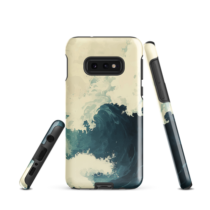 'Rising Swell' Samsung Galaxy S10e tough phone case - protective glossy case NZ Australia