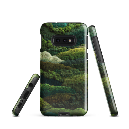 'Forest Layers' Samsung Galaxy S10e tough phone case - protective glossy case NZ Australia