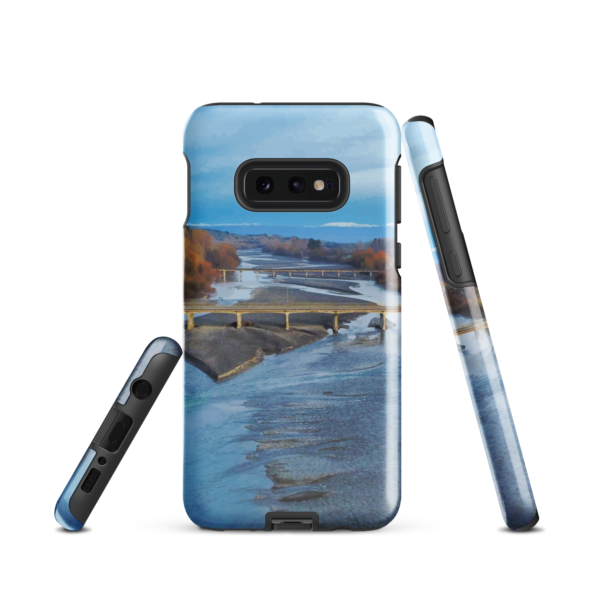 'Ruahine' Samsung Galaxy S10e tough phone case - protective glossy case NZ Australia