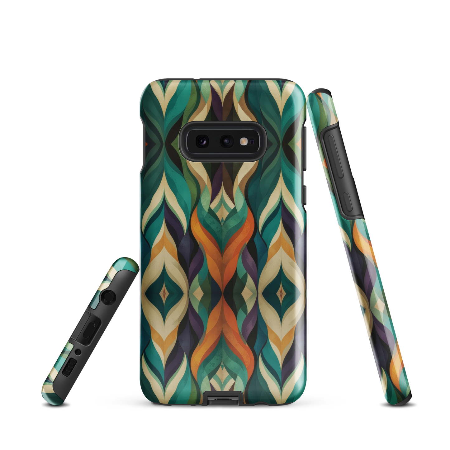 'Rhythm' Samsung Galaxy S10e tough phone case - protective glossy case NZ Australia
