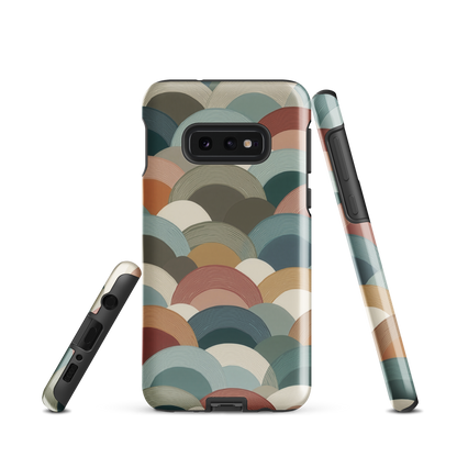 'Warm Horizons' Samsung Galaxy S10e tough phone case - protective glossy case NZ Australia