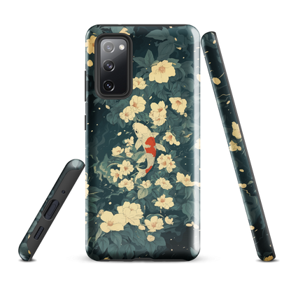 'Koi' Samsung Galaxy S20 FE tough phone case - protective glossy case NZ Australia