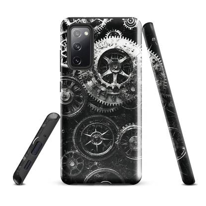 'Clockwork' Samsung Galaxy S20 FE tough phone case - protective glossy case NZ Australia