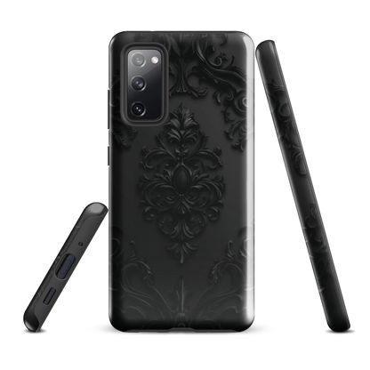 'Obsidian' Samsung Galaxy S20 FE tough phone case - protective glossy case NZ Australia