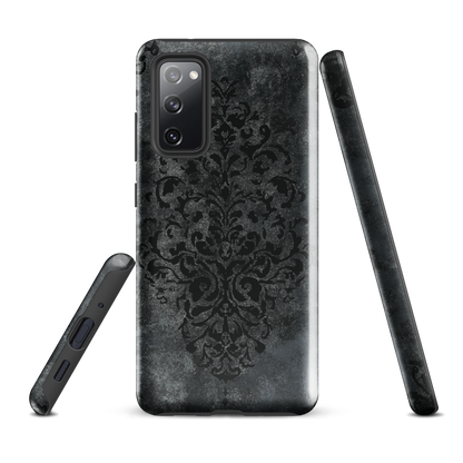 'Damask' Samsung Galaxy S20 FE tough phone case - protective glossy case NZ Australia