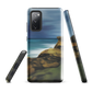 Castlepoint coastal phone case with cliffs, ocean and sky. New Zealand landscape art by designer Ben Hart.