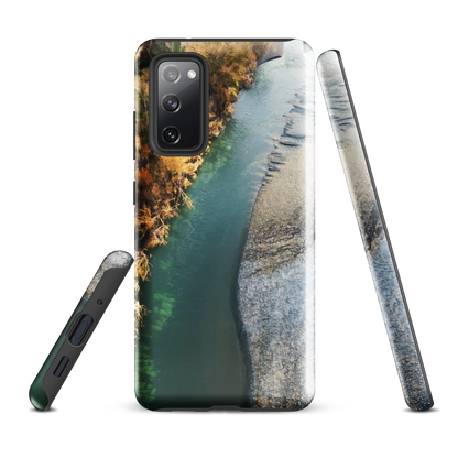 'Waters Edge' Samsung Galaxy S20 FE tough phone case - protective glossy case NZ Australia