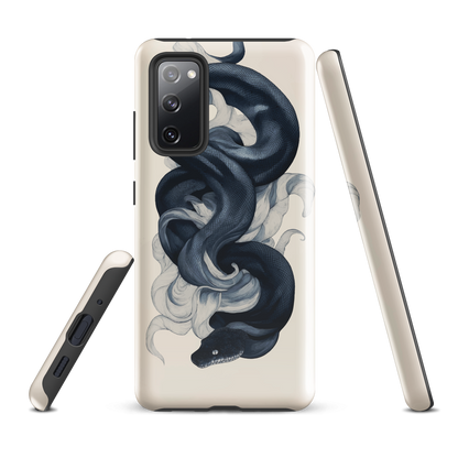 'Midnight Python' Samsung Galaxy S20 FE tough phone case - protective glossy case NZ Australia