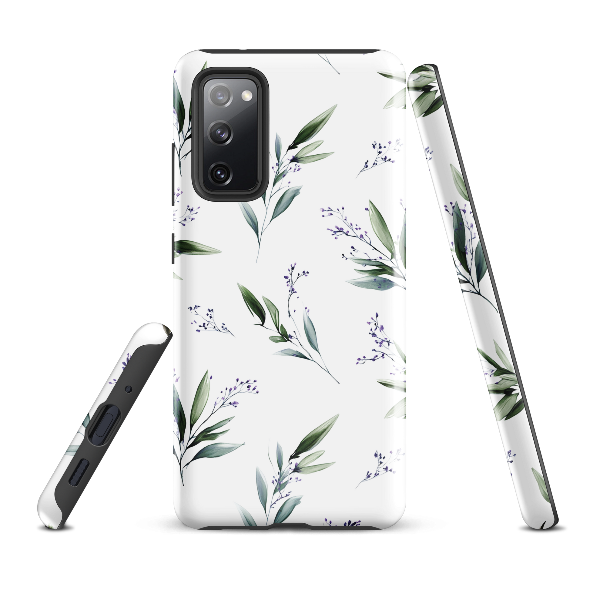 Botanical sprigs phone case | Minimal botanical design NZ
